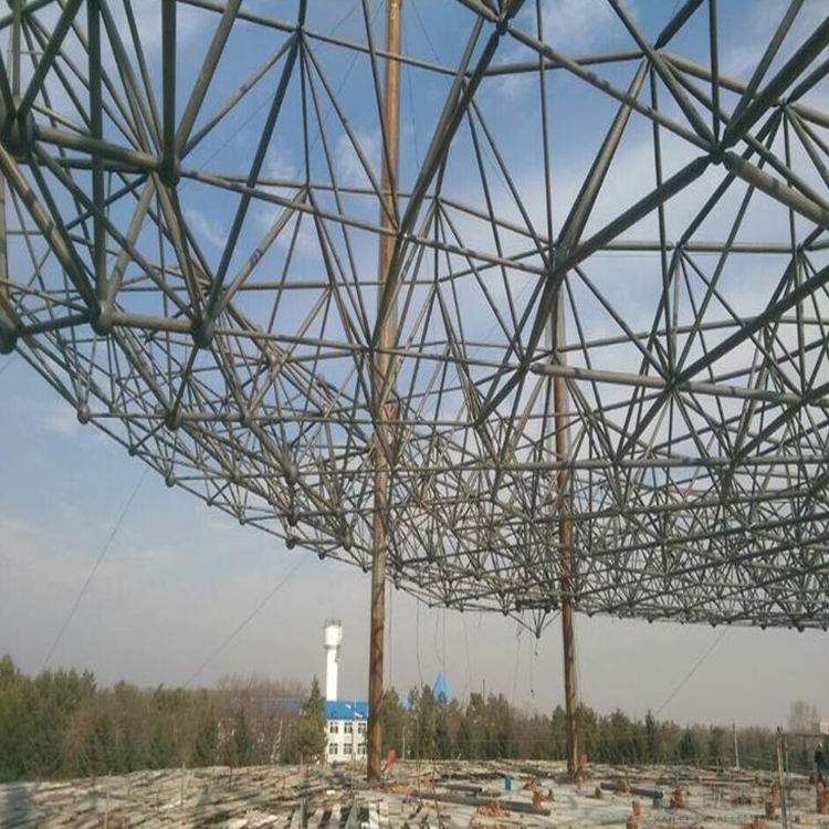 天津球形网架钢结构施工方案